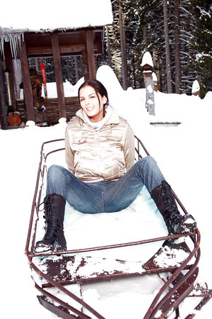 18 year old girl drips cum from tongue after having just lost her virginity